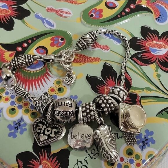 Brighton Charm bracelet graduation 2015 running shoe believe cross blessed‎ - Picture 4 of 7